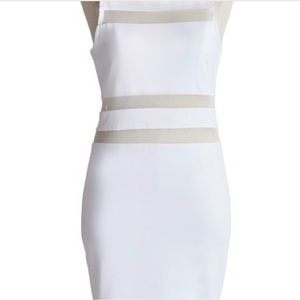 Alexander Wang Sleeveless white dress below the knee. Brand new (w/tags).